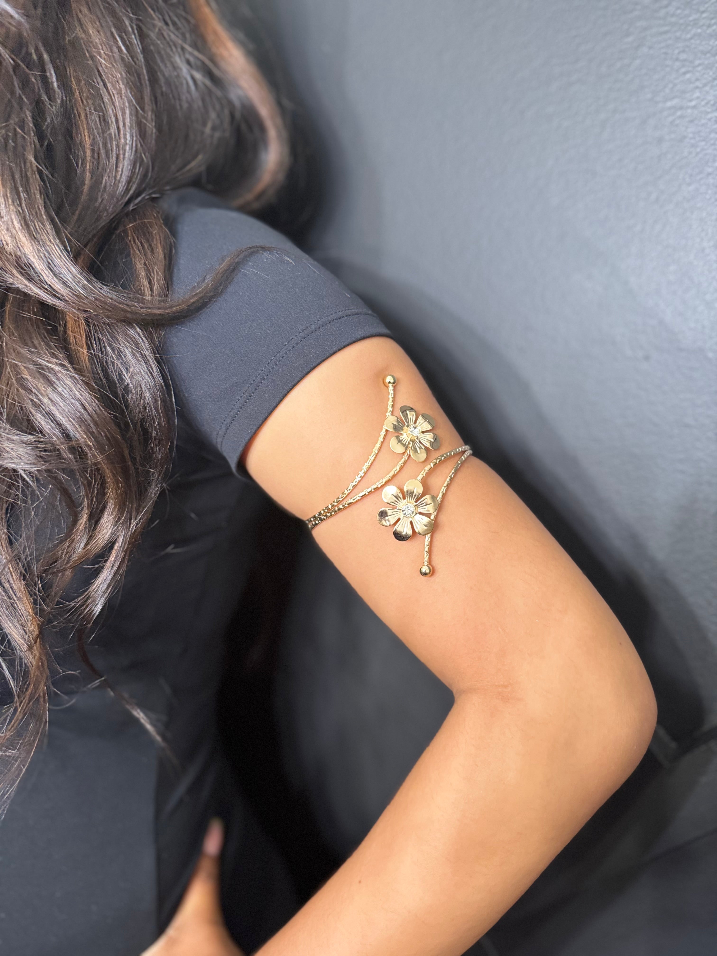 FLORAL ARM CUFF
