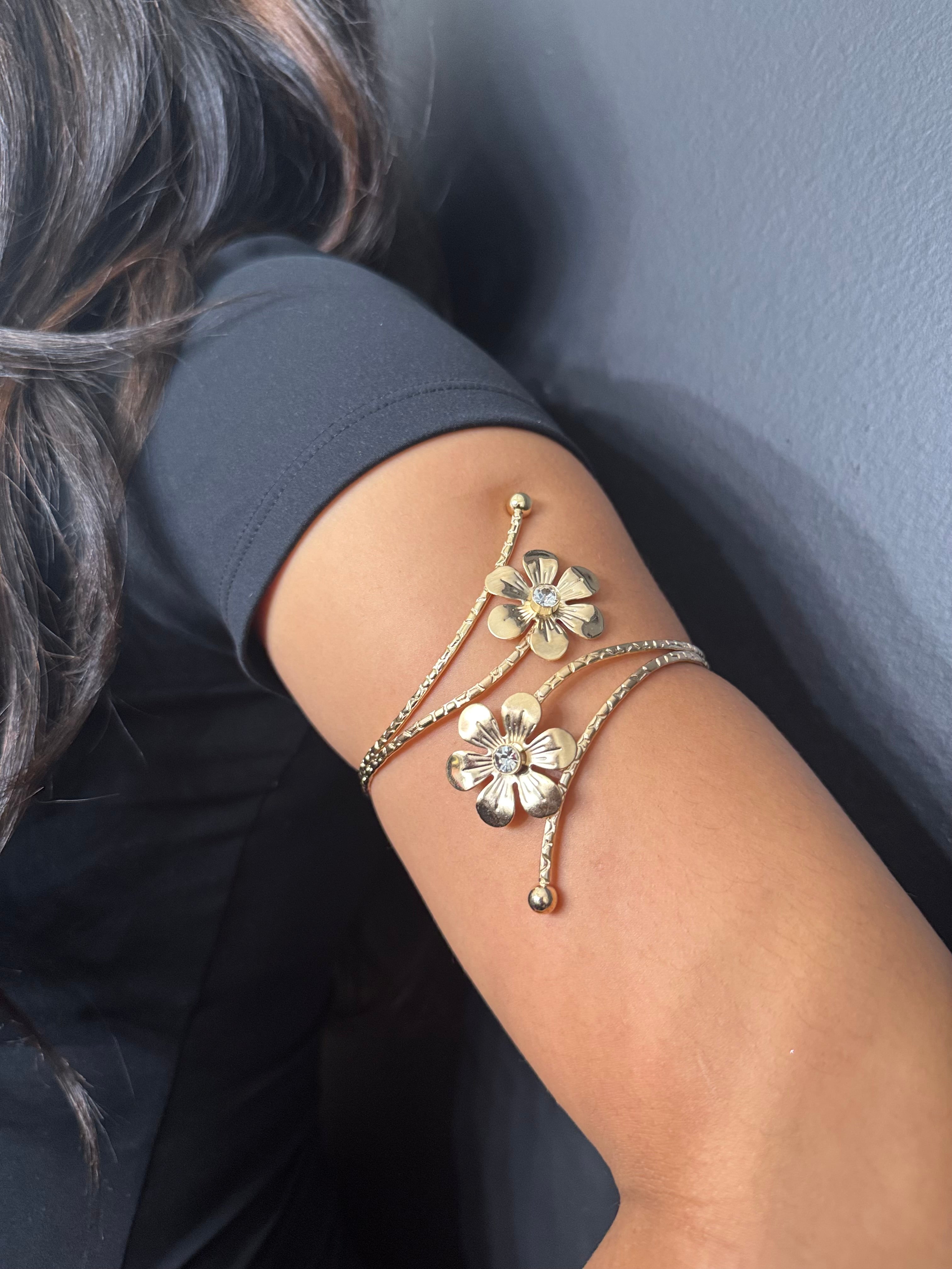 FLORAL ARM CUFF