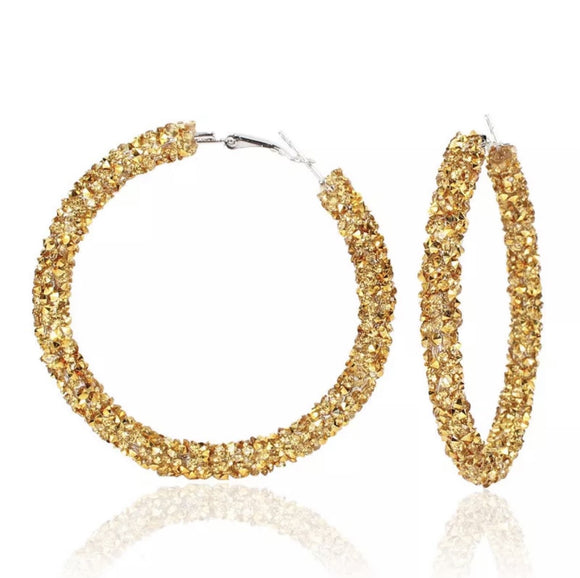 ZOEY HOOPS GOLD