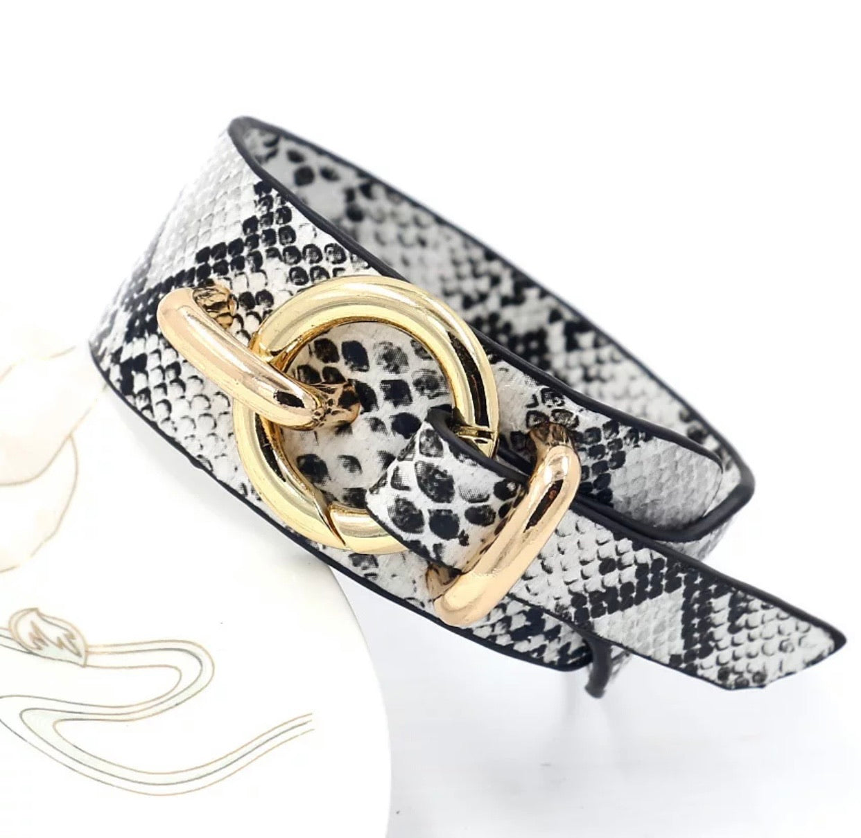 PYTHON WRAP BRACELET