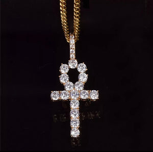 ICY ANKH GOLD