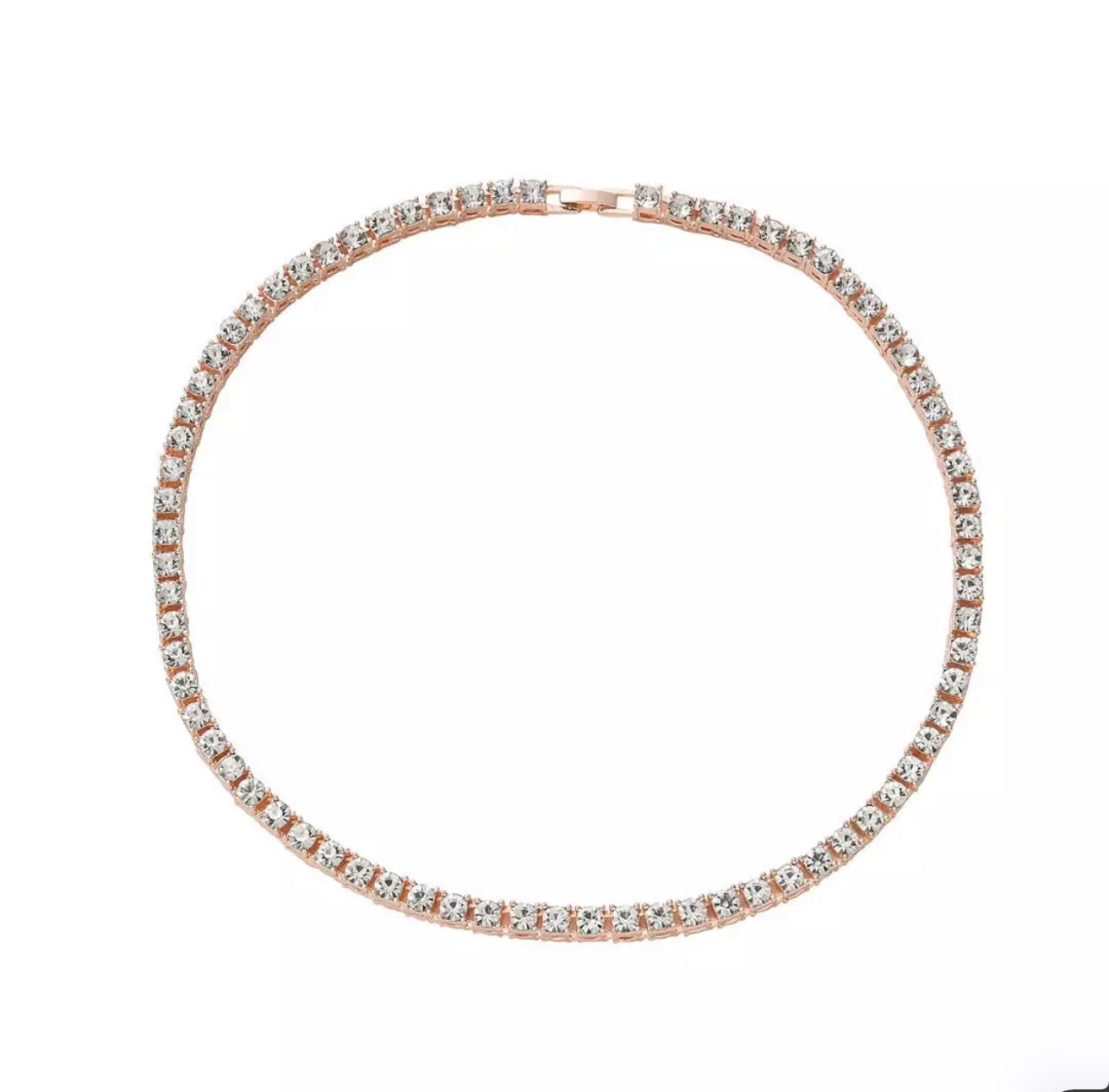 TIFFANY TENNIS NECKLACE(GOLD) Thee AccessoryHouse